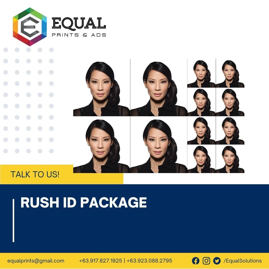 Rush ID photo package
